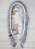 Sleepee Hnízdečko pro miminko Newborn Royal Baby šedá