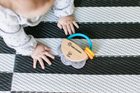 Baby Einstein Hračka dřevěná hudební tamburína HAPE 3m+