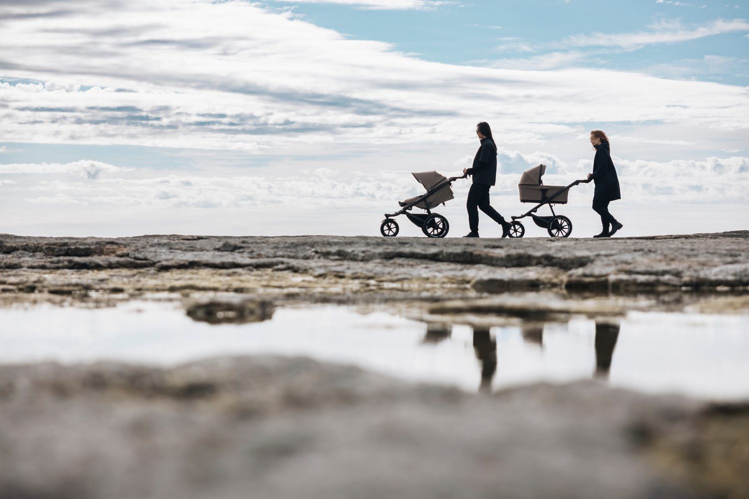 Set Thule Urban Glide 3 + korba + autosedačka Maple – kompletní cestovní systém