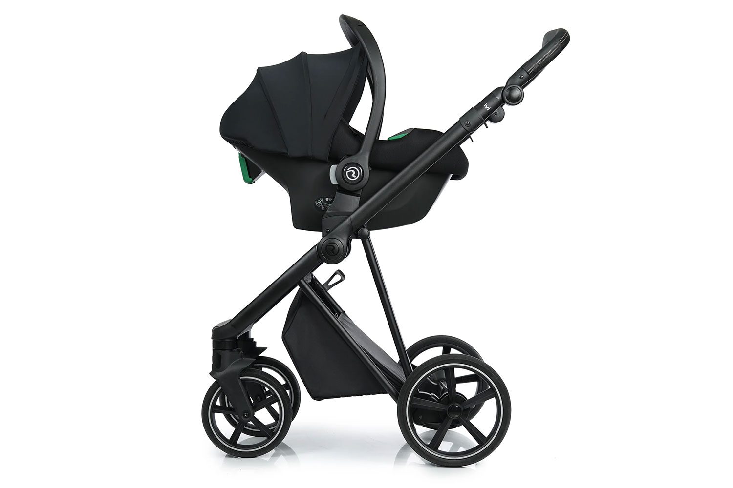 Trojkombinace Roan Ivi 2.0 Silky Wave s autosedačkou - adaptéry na autosedačku zdarma