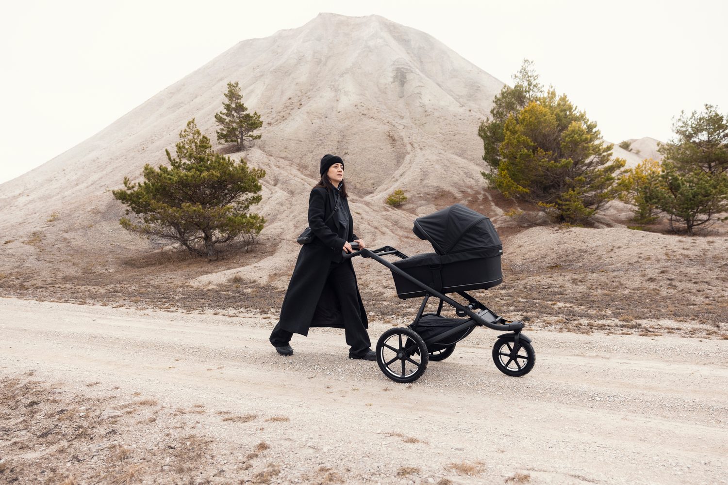 Thule Urban Glide 3 s hlubokou korbou – set pro miminka od narození