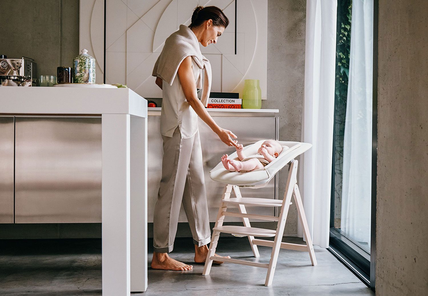 Jídelní židlička Cybex Click & Fold