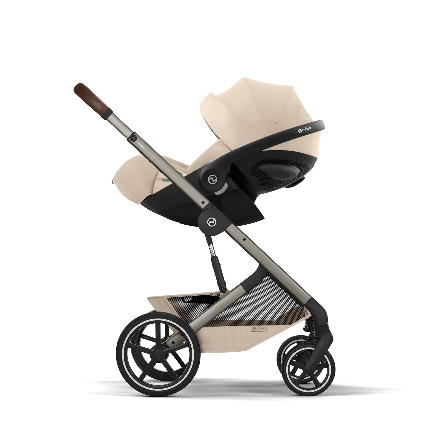 Cybex Balios S Lux jako cestovní systém s autosedačkou Cybex
