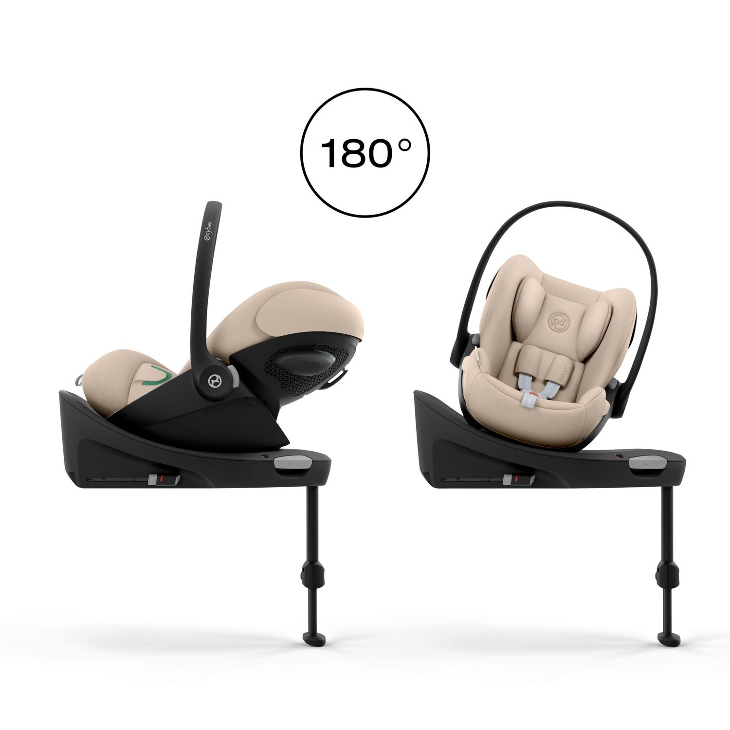 Cybex Cloud G3 – otočení o 180° a systém uvolnění jedním cvaknutím