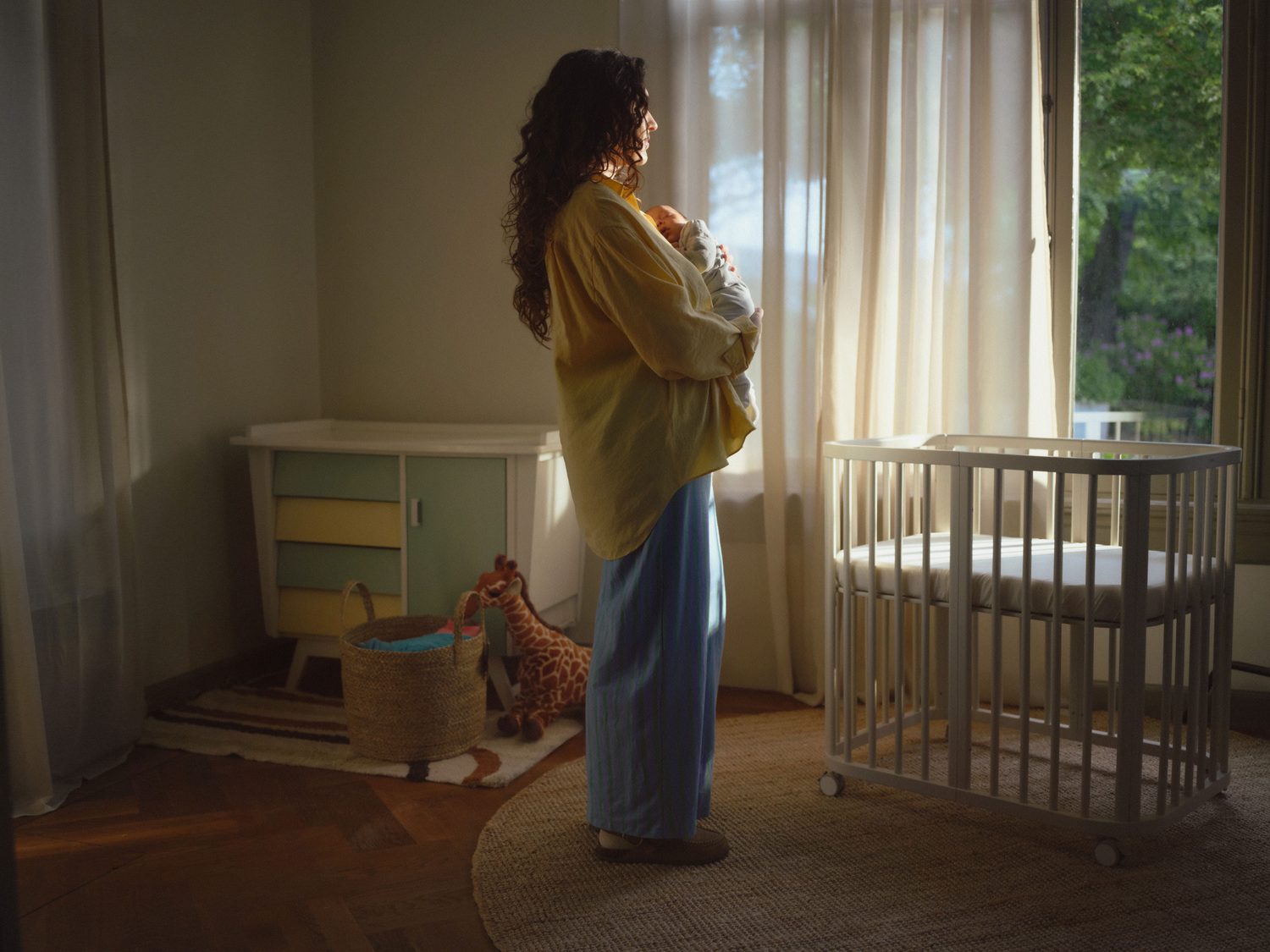 Stokke Nighti Mini – postýlka pro novorozence 0–6 měsíců