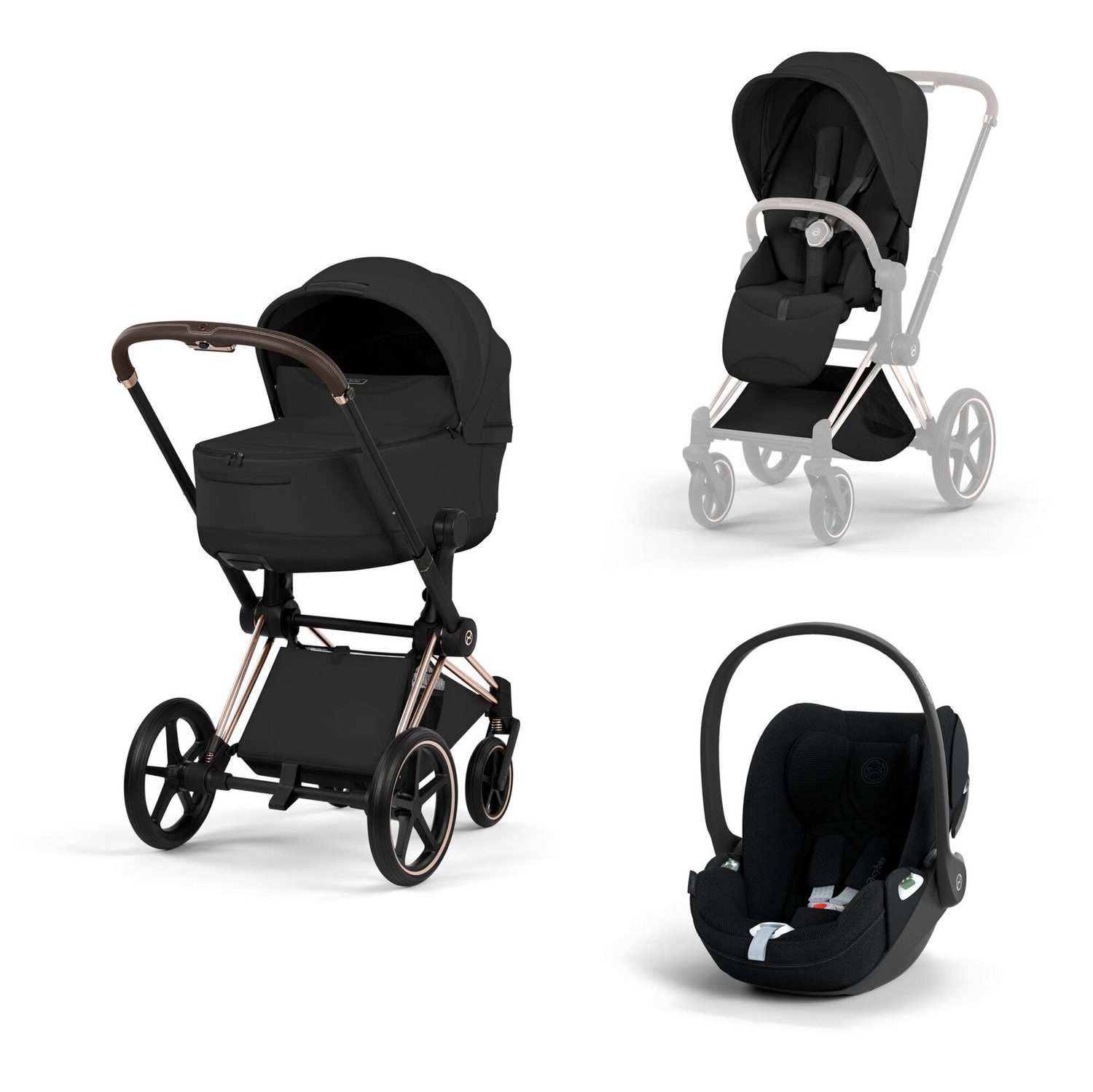 Cybex Priam Comfort - cestovní systém s autosedačkou