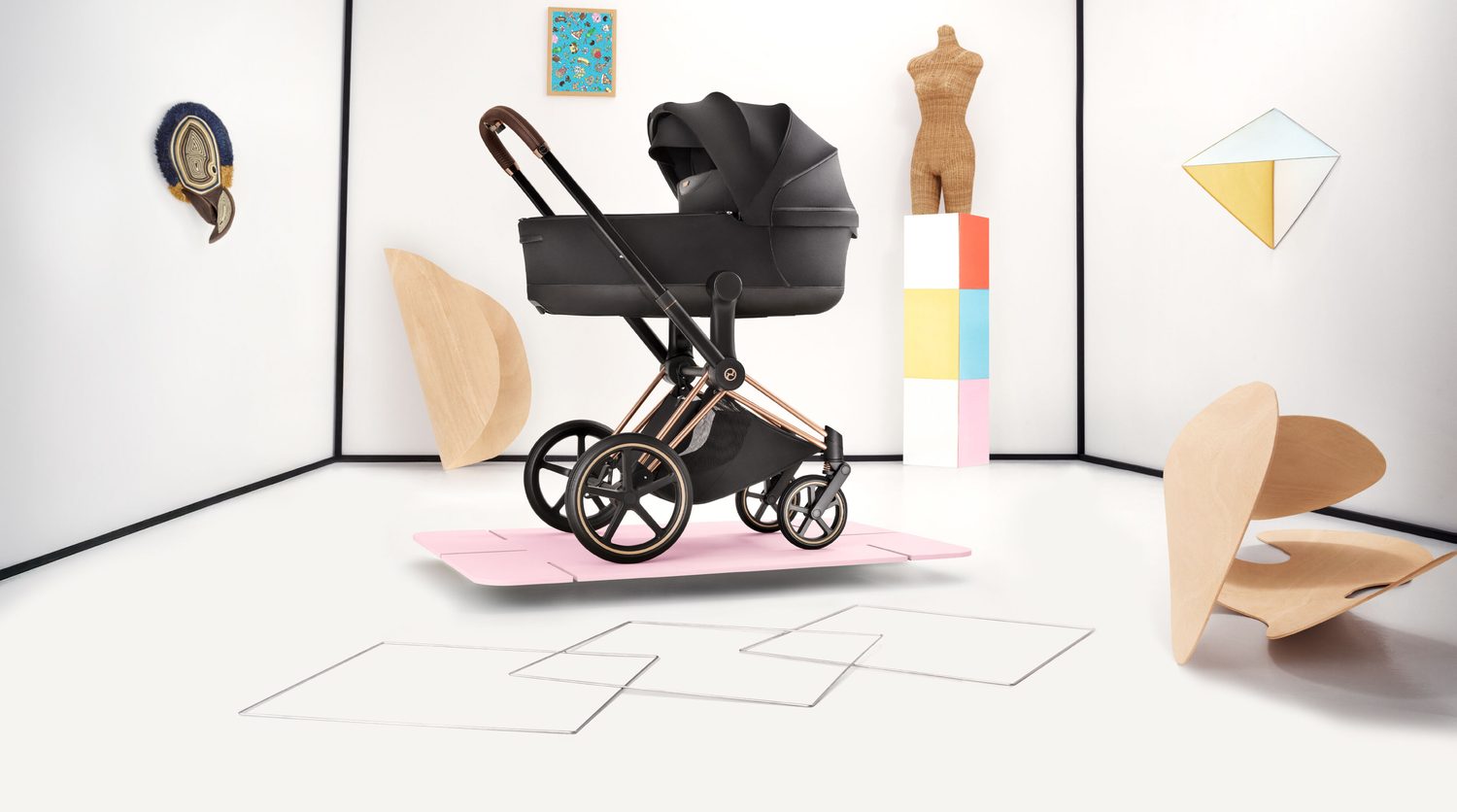 Cybex Priam Comfort - modulární kočárek s vaničkou a sedačkou od narození do 4 let