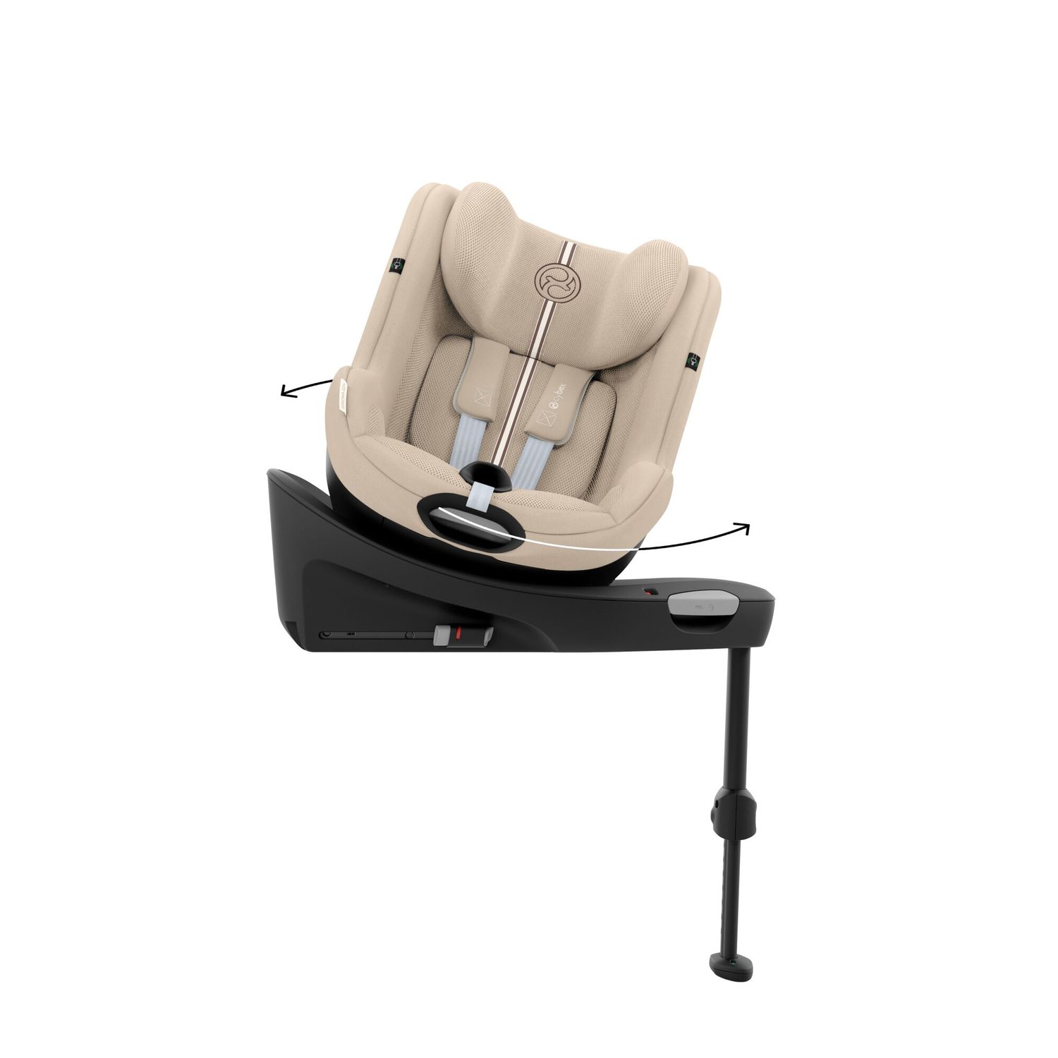 Otočení 360° Cybex Sirona G3 i-Size Plus - snadné nastupování a vystupování dítěte