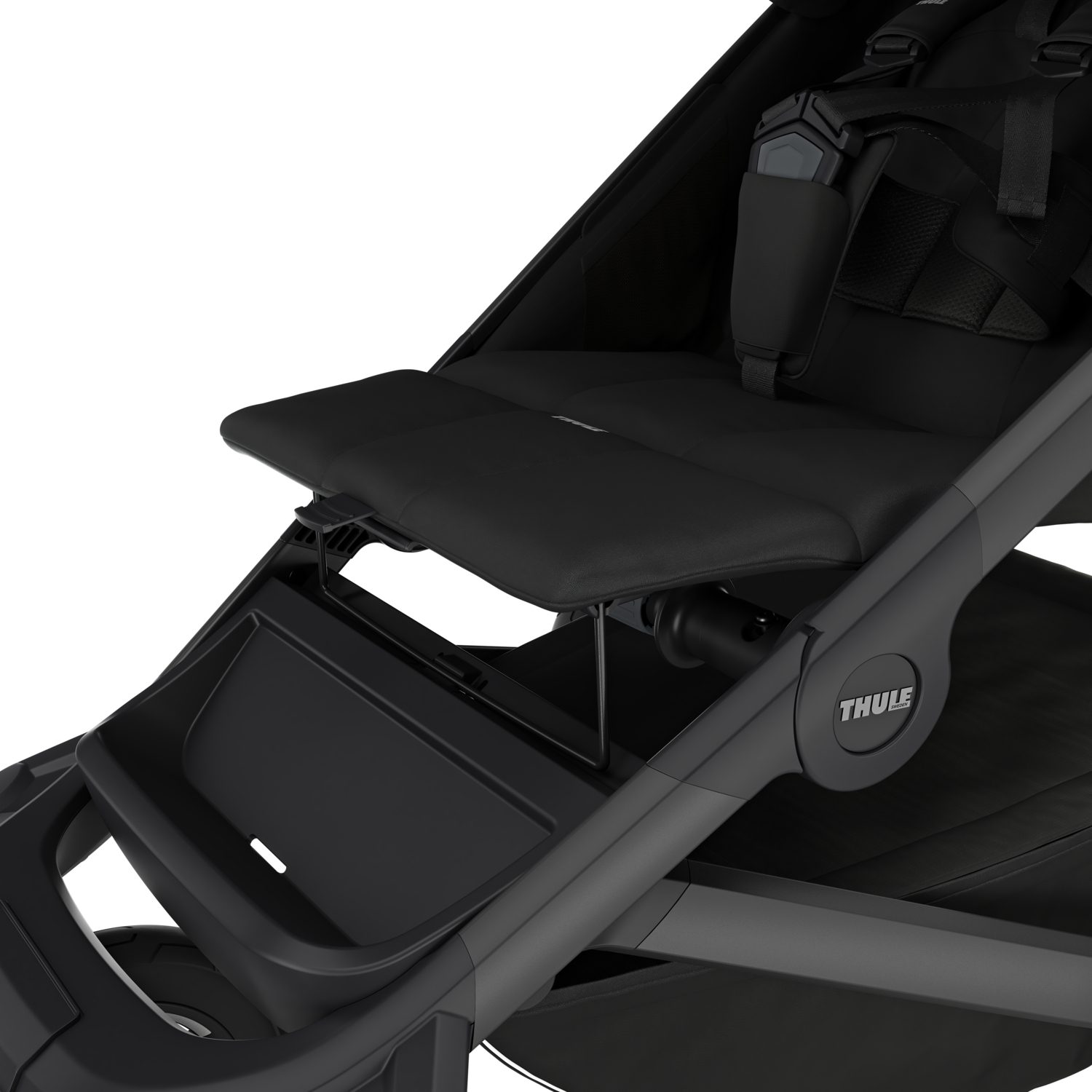 Thule Urban Glide 4-wheel – sedadlo s nastavitelným sklonem a opěrkou nohou