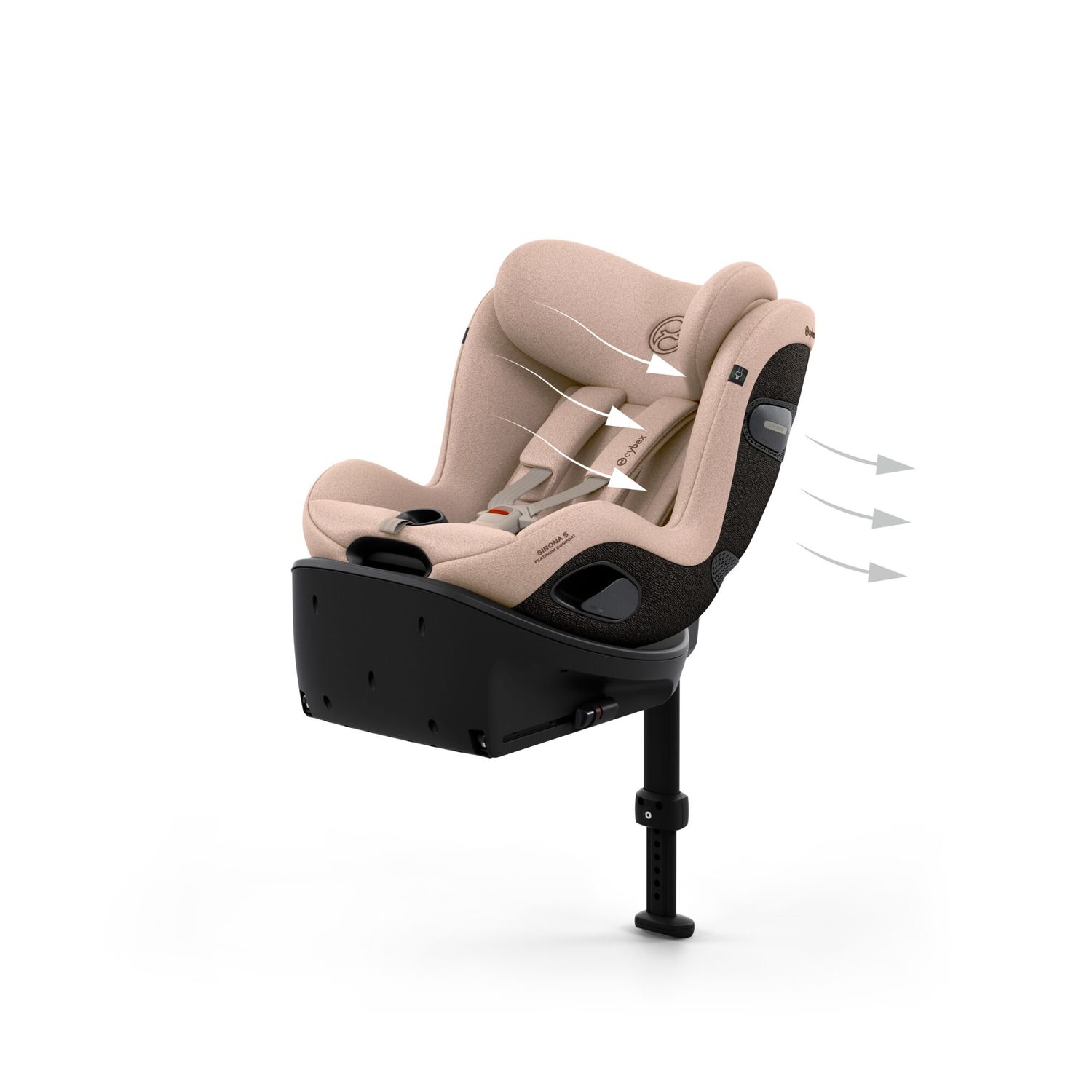 Cybex Sirona Si Comfort - odvětrávaná skořepina pro celoroční pohodlí