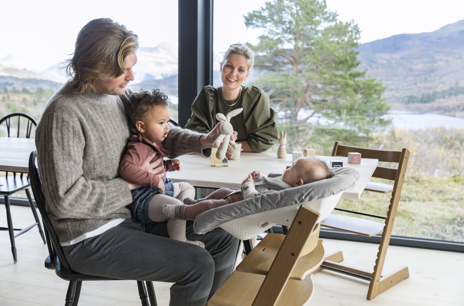 Stokke Tripp Trapp s novorozeneckou sadou