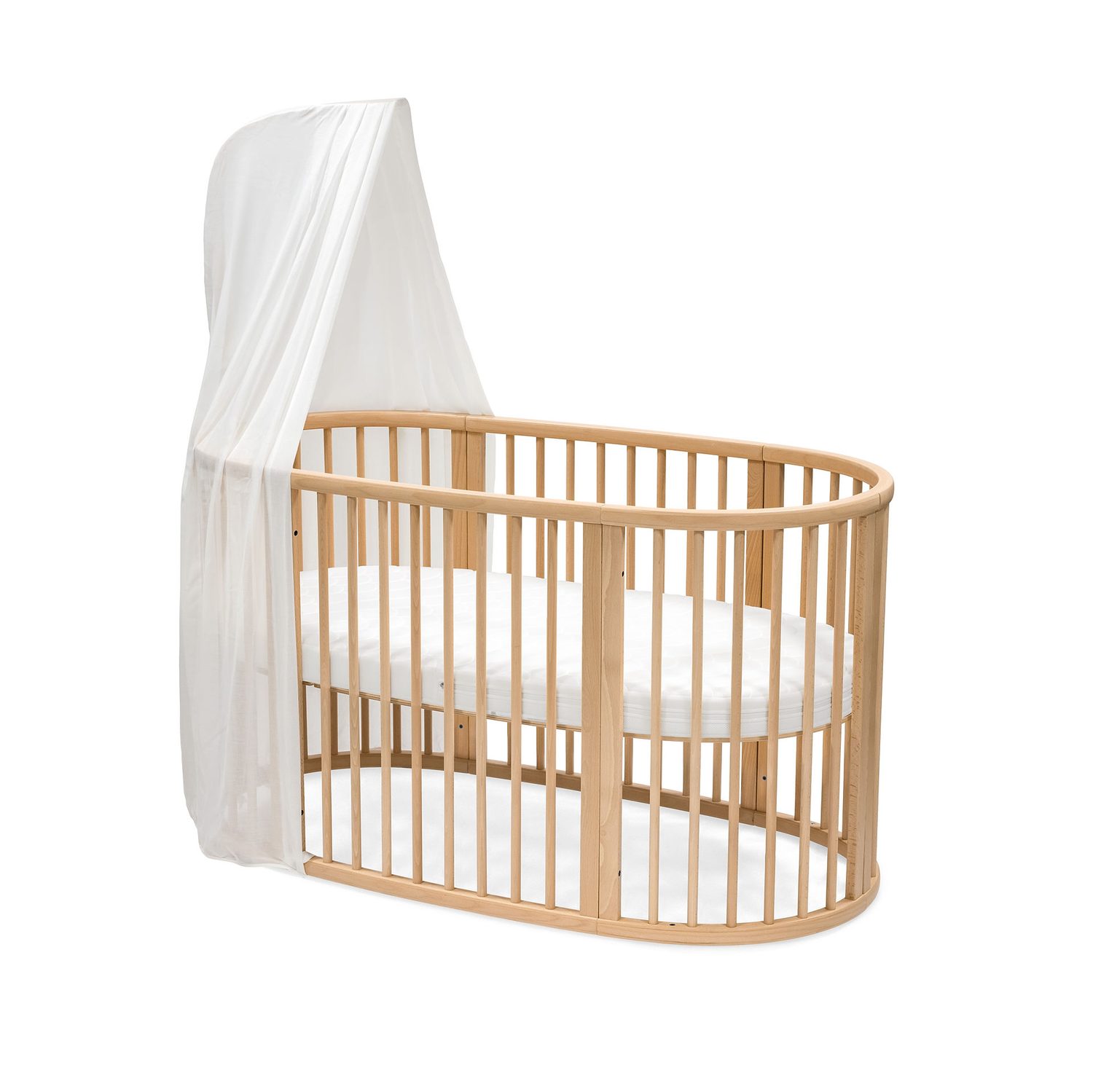 Stokke Sleepi postýlka - oválný tvar připomínající matčino lůno