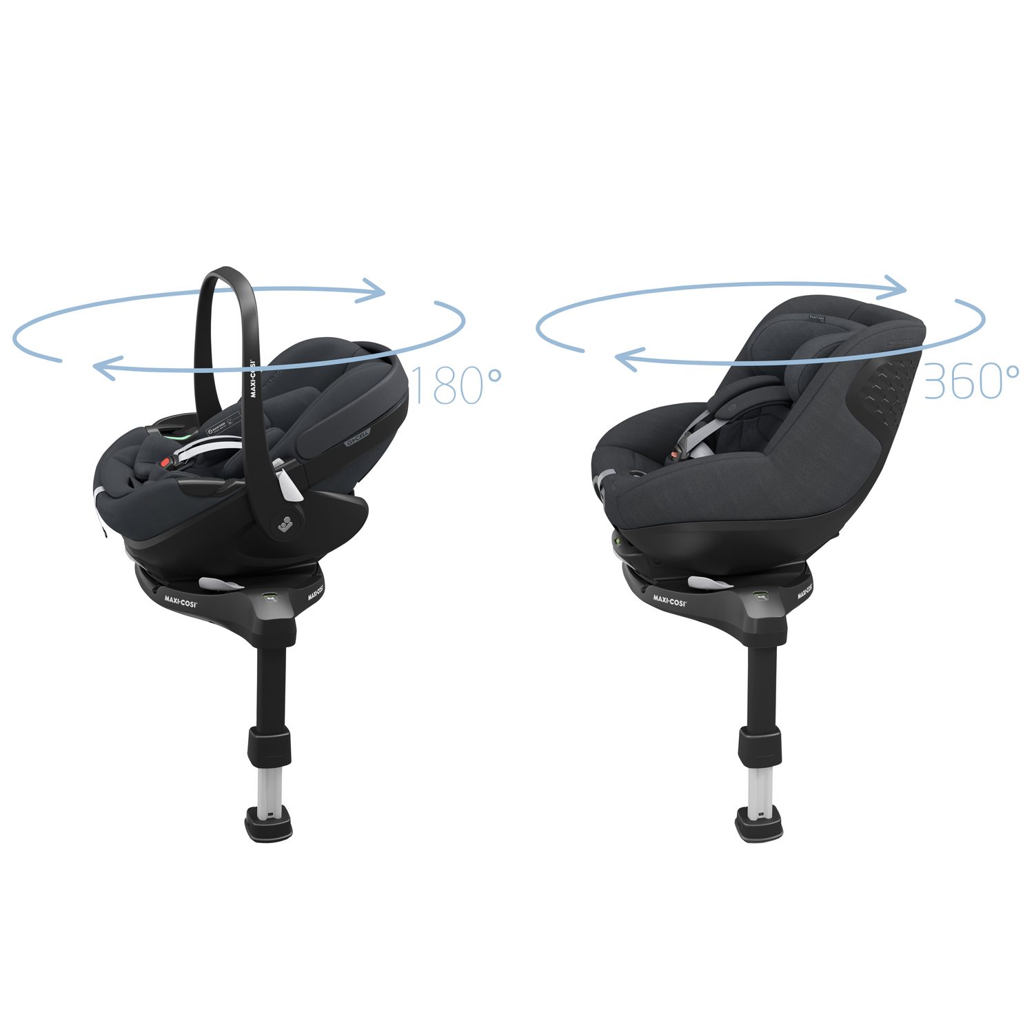 Maxi-Cosi FamilyFix 360 Pro – technologie FlexiSpin pro otočení 360°