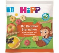 HIPP BIO DĚTSKÉ OVOCNÉ OBILNÉ KŘUPKY - TYČINKY/SUŠENKY - KRMENÍ