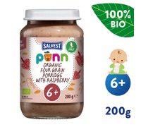 SALVEST PÕNN BIO MALINY S CEREÁLIEMI 200G - OVOCE/DEZERTY - KRMENÍ