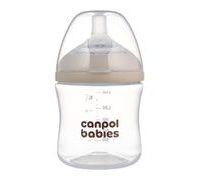 CANPOL BABIES LAHEV ANTIKOLIKOVÁ NATURAL SHAPE 150ML - KOJENECKÉ LAHVE - KRMENÍ
