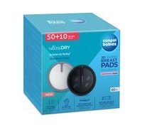 CANPOL BABIES TVAROVANÉ PRODYŠNÉ VLOŽKY DO PODPRSENKY 3D 50+10KS ČERNÉ - PRSNÍ VLOŽKY - PRO MAMINKY