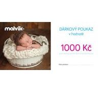 ELEKTRONICKÝ DÁRKOVÝ POUKAZ 1.000 KČ - DÁRKOVÉ POUKAZY - PRO MAMINKY