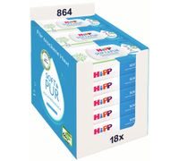 HIPP BABYSANFT ČISTÍCÍ VLHČENÉ UBROUSKY SOFT&PUR + VÍČKO 18X48 KS - VLHČENÉ UBROUSKY - PŘEBALOVÁNÍ