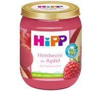 HIPP BIO SUPEROVOCE JABLKO A MALINY 160 G - OVOCE/DEZERTY - KRMENÍ