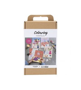 CREATIV COMPANY KREATIVNÍ SADA MALOVÁNÍ A KOLÁŽ - VÝTVARNÉ POMŮCKY A HRAČKY - PRO DĚTI