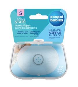 CANPOL BABIES CHRÁNIČ PRSNÍ BRADAVKY PREMIUM S MALÝ 2KS - CHRÁNIČE A TVAROVAČE BRADAVEK - PRO MAMINKY