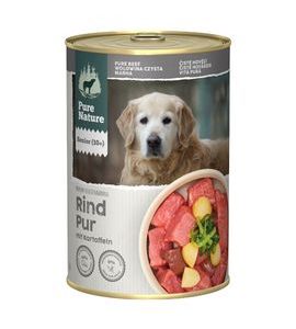 PURE NATURE DOG SENIOR KONZERVA HOVĚZÍ PUR 400G - KONZERVY PRO PSY - CHOVATELSKÉ POTŘEBY MALVÍKZOO