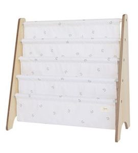 3 SPROUTS STOJAN NA KNÍŽKY RECYCLED BLUEBERRY/TAUPE - DEKORACE A POLIČKY - SPINKÁNÍ