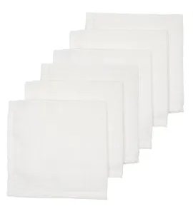 MEYCO SADA PLENEK 6KS (30X30) - WHITE - LÁTKOVÉ PLENY ALL IN ONE - PŘEBALOVÁNÍ