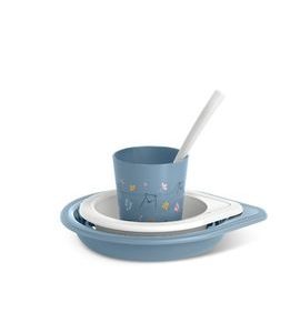 SUAVINEX JÍDELNÍ SET BEAR +6 M - MISKY, TALÍŘKY A PODLOŽKY - KRMENÍ
