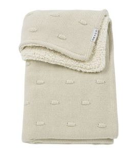 MEYCO DEKA KNOTS TEDDY FLEECE - SOFT SAND - DĚTSKÉ DEKY PRO MIMINKA - SPINKÁNÍ