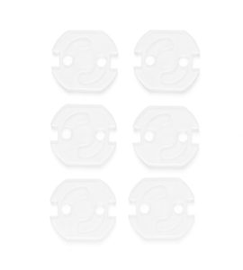 DOOKY OCHRANNÉ KRYTKY DO ZÁSUVEK 6KS TRANSPARENT - BEZPEČNOST DĚTÍ V DOMÁCNOSTI - KOUPÁNÍ A ZDRAVÍ