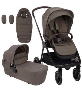 NUNA TRIV™ LX + LYTL™ + ZIMNÍ SADA CHESTNUT - KOMBINACE S PŘÍSLUŠENSTVÍM - KOČÁRKY A PŘÍSLUŠENSTVÍ