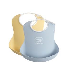 BABYBJÖRN BRYNDÁKY 2KS PUDROVĚ ŽLUTÝ/PUDROVĚ MODRÝ - BRYNDÁKY - KRMENÍ