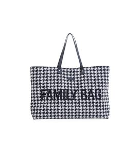 CHILDHOME CESTOVNÍ TAŠKA FAMILY BAG PEPITO BLACK - CESTOVNÍ TAŠKY NA KOČÁREK - KOČÁRKY A PŘÍSLUŠENSTVÍ