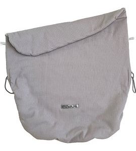 PINKIE DEKA SE STAHOVÁNÍM LABEL GREY - DĚTSKÉ DEKY PRO MIMINKA - SPINKÁNÍ