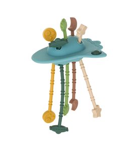 PETITE&MARS HRAČKA SILIKONOVÁ SENZORICKÁ CRAZY ROCKET 10M+ - SENZORICKÉ HRAČKY - PRO DĚTI