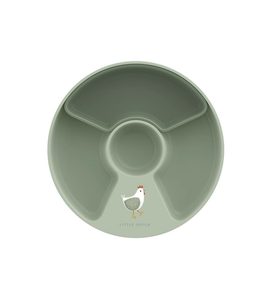 LITTLE DUTCH DĚTSKÝ TALÍŘ DĚLENÝ FARMA - MISKY, TALÍŘKY A PODLOŽKY - KRMENÍ