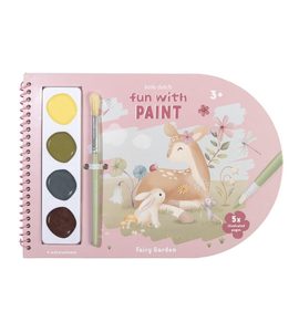 LITTLE DUTCH OMALOVÁNKY S VODOVKAMI FAIRY GARDEN - FAIRY GARDEN - PRO DĚTI