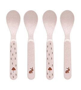 LÄSSIG SPOON SET PP/CELLULOSE LITTLE FOREST RABBIT - LŽIČKY A PŘÍBORY - KRMENÍ