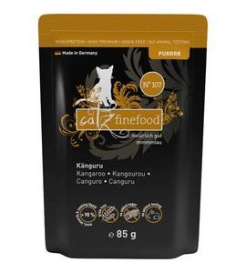 CATZ FINEFOOD KAPSIČKA CF PURR NO.107 - S KLOKANÍM MASEM 85 G - KAPSIČKY PRO KOČKY - CHOVATELSKÉ POTŘEBY MALVÍKZOO