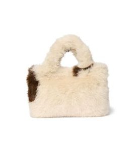 STUDIO NOOS FAUX FUR MINI HANDBAG HOLY COW - ORGANIZÉRY A KOŠÍKY - KOČÁRKY A PŘÍSLUŠENSTVÍ