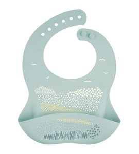 CANPOL BABIES SILIKONOVÝ BRYNDÁK S KAPSOU ZELENÝ - BRYNDÁKY - KRMENÍ