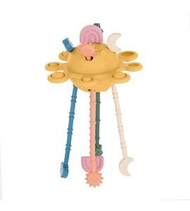 PETITE&MARS HRAČKA SILIKONOVÁ SENZORICKÁ CRAZY PLANET 10M+ - SENZORICKÉ HRAČKY - PRO DĚTI