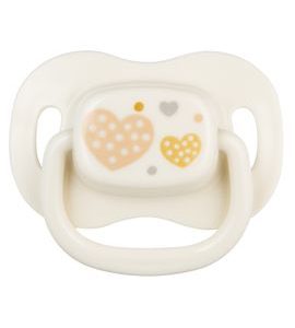 CANPOL BABIES DUDLÍK SILIKONOVÝ SYMETRICKÝ NEWBORN BABY 6-18M BÉŽOVÝ - ŠIDÍTKA A DOPLŇKY - KRMENÍ