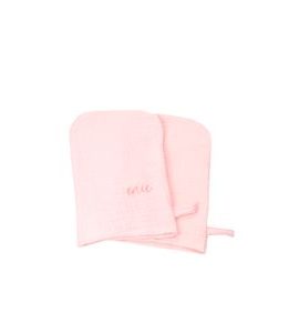 ENIE BABY MUŠELÍNOVÉ ŽINKY RŮŽOVÉ - 2 KS - ŽÍNKY A HOUBIČKY - KOUPÁNÍ A ZDRAVÍ