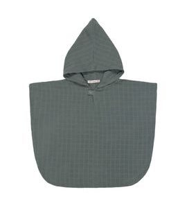 LÄSSIG MUSLIN PONCHO PETROL GREEN - OSUŠKY A DĚTSKÉ ŽUPANY - KOUPÁNÍ A ZDRAVÍ