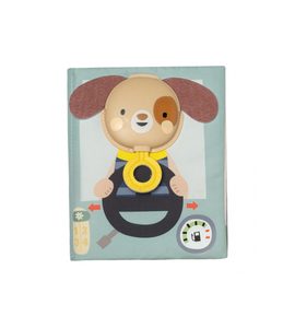 TAF TOYS KNÍŽKA S AKTIVITAMI TINY TRAVELER BUSY BOOK - AKTIVNÍ HRAČKY - PRO DĚTI