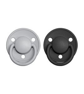 BIBS DE LUX DUDLÍKY Z PŘÍRODNÍHO KAUČUKU 2KS VEL.1 - ŠIDÍTKA A DOPLŇKY - KRMENÍ