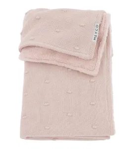 MEYCO DEKA MINI KNOTS FLEECE - SOFT PINK - DĚTSKÉ DEKY PRO MIMINKA - SPINKÁNÍ
